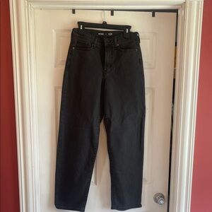 Old Navy women’s Dark Gray Straight Jeans